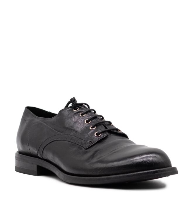 lemargo  Heren Veterschoenen Zwart 