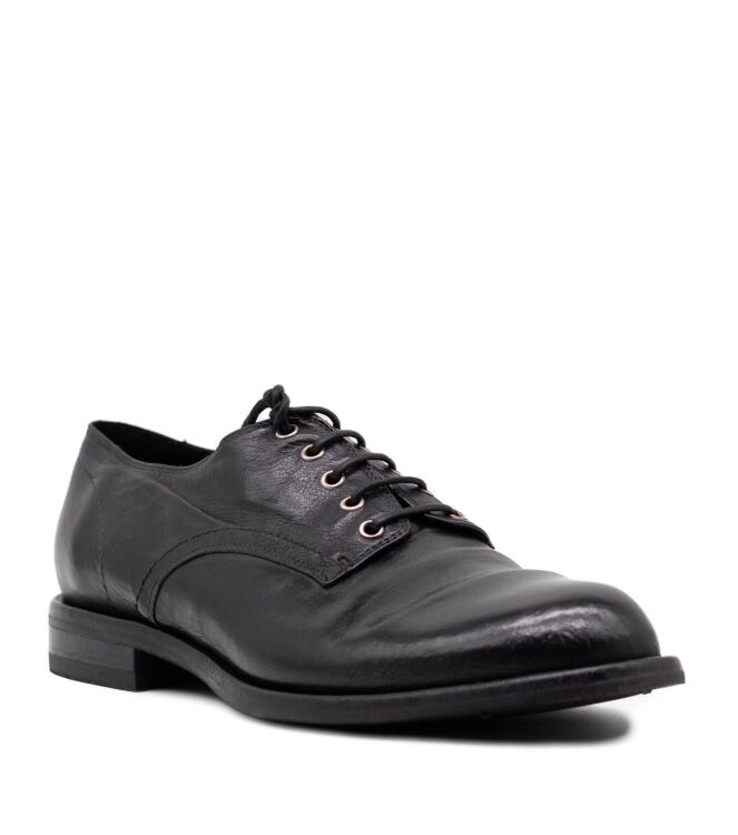 lemargo  Heren Veterschoenen Zwart 