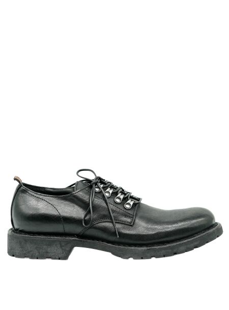Moma Heren veterschoenen zwart
