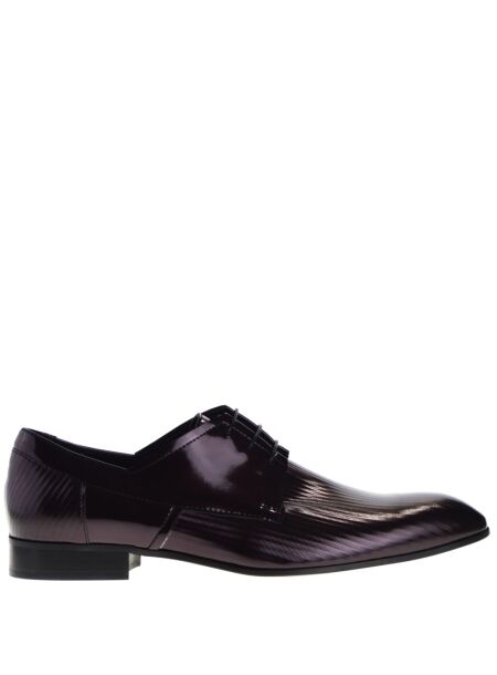 Conhpol Conhpol Casual Shoe Laces Bordeaux for Men