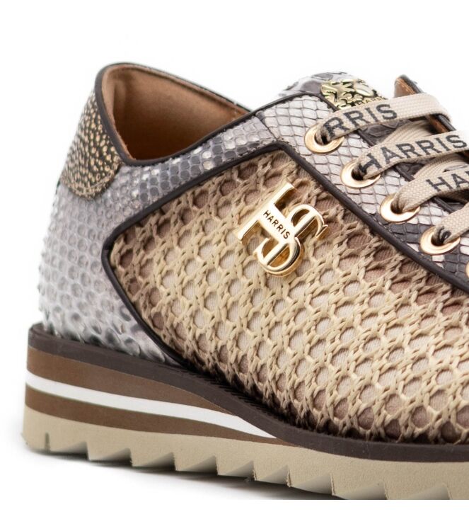 harris harris heren veterschoen rubberzool wit Pitone Roccia Opaca harris Heren Veterschoen Rubberzool Wit