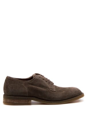 Lemargo heren veterschoenen grijs suede