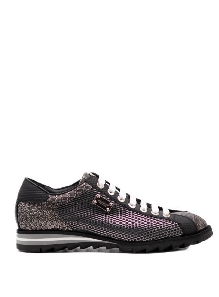 Harris Heren veterschoenen metal grijs