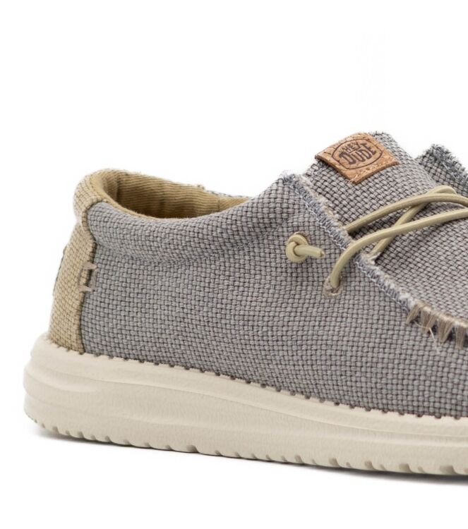 Hey Dude Heren Lage Veterschoenen in Grijs online kopen