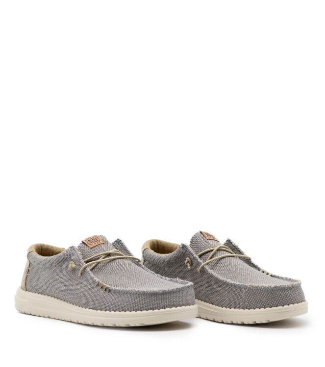 Hey Dude Heren Lage Veterschoenen in Grijs online kopen