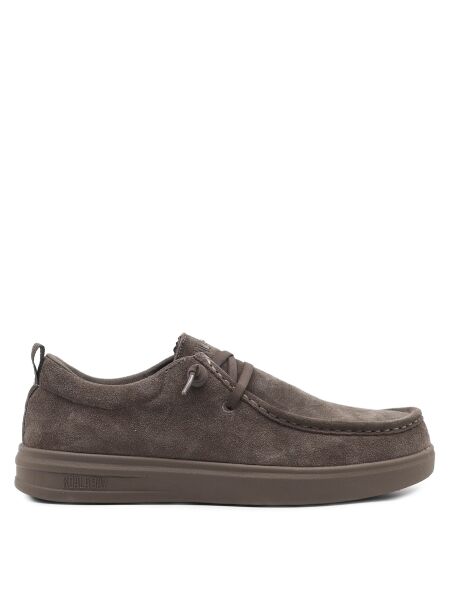 Koala bay Heren veterschoenen grijs suede