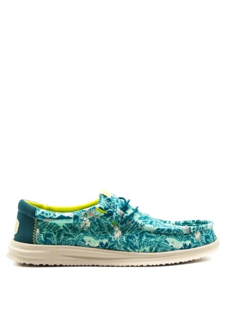 Heydude Hey Dude Low Shoe Laces Blue for Men 