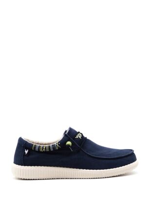 walk in pitas heren veterschoenen blauw