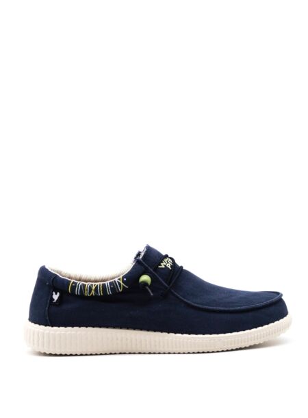 Walk in pitas Heren veterschoenen blauw