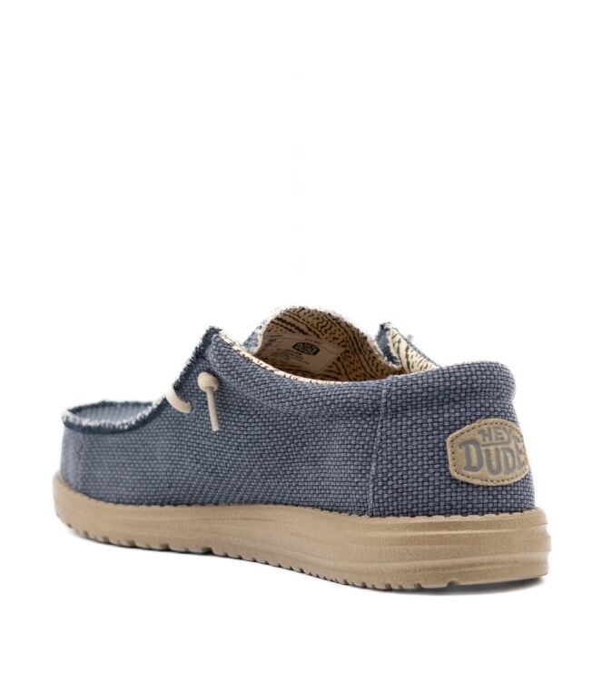 Hey Dude Heren Lage Veterschoenen in Blauw online kopen