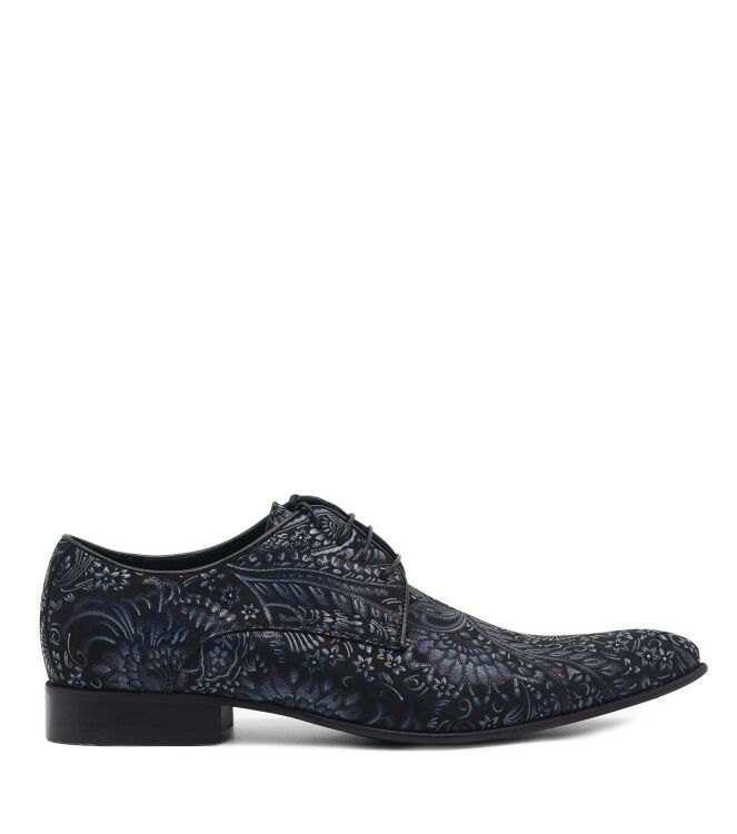 Conhpol Conhpol heren veterschoenen blauw combi Blue Taft Shoes Heren Casual Schoenen in Donker Blauw online kopen