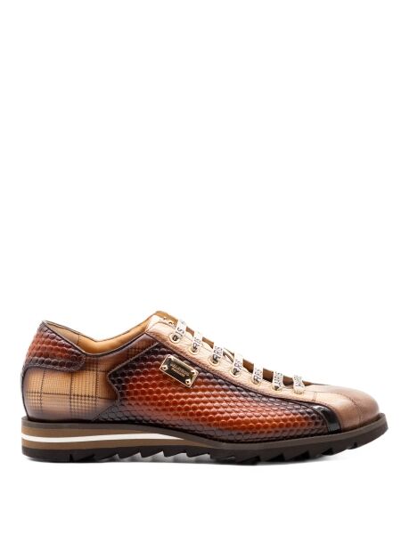 Harris Heren veterschoenen bruin beige