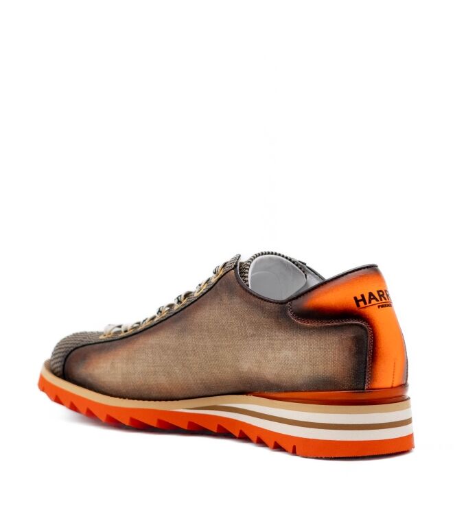 harris harris heren veterschoen bruin combi 450/R Nero Beige Softy Plotter harris Heren Veterschoen Bruin Combi