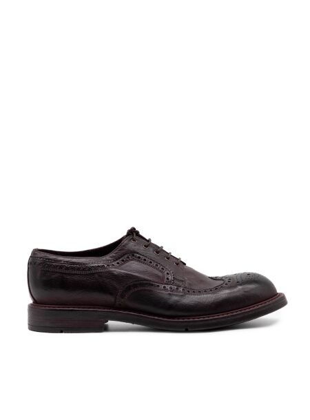 Lemargo Heren veterschoenen bruin combi