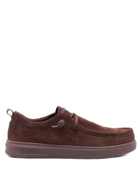 Koala bay Heren veterschoenen bruin suede