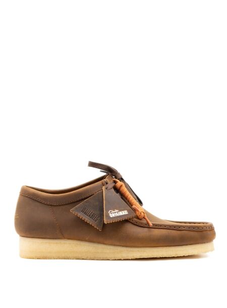 Clarks originals Heren veterschoenen naturel wax