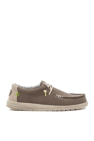 HeyDude heren veterschien rubberzool nat