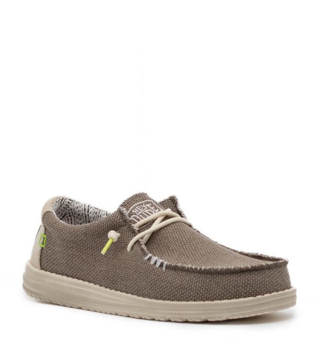 Hey Dude Heren Lage Veterschoenen in Grijs online kopen
