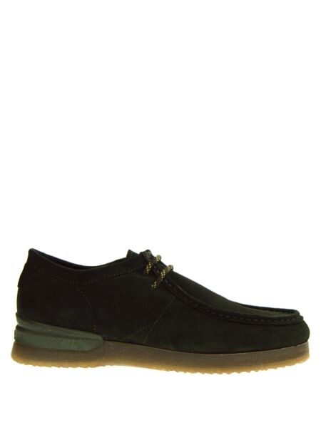 Jeep Heren veterschoenen groen suede