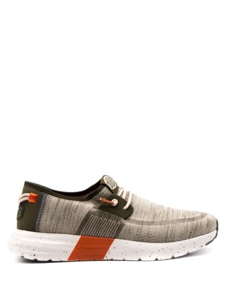 Heydude Hey Dude Low Shoe Laces Green for Men 
