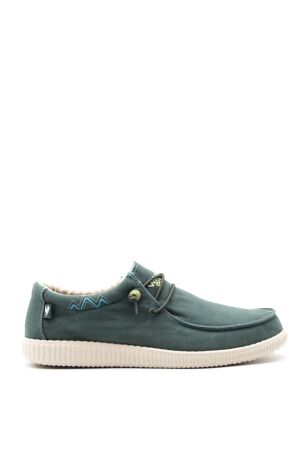 walk in pitas heren veterschoenen groen