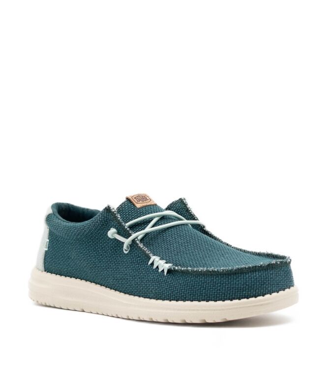Hey Dude Heren Lage Veterschoenen in Groen online kopen