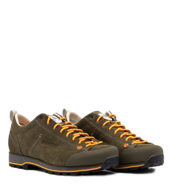 Dolomite Dolomite heren veterschoen rubberzool gr Night Green Black Dolomite Heren Lage Veterschoenen in Groen online kopen
