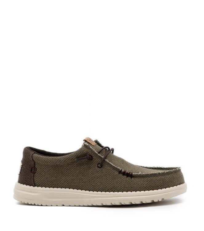 Hey Dude Heren Lage Veterschoenen in Groen online kopen