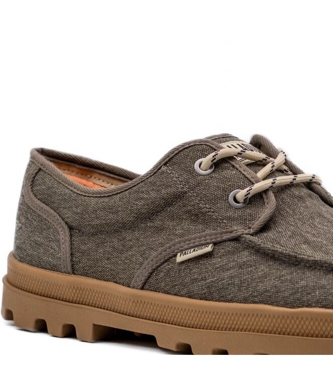 Palladium Heren Lage Veterschoenen in Groen online kopen