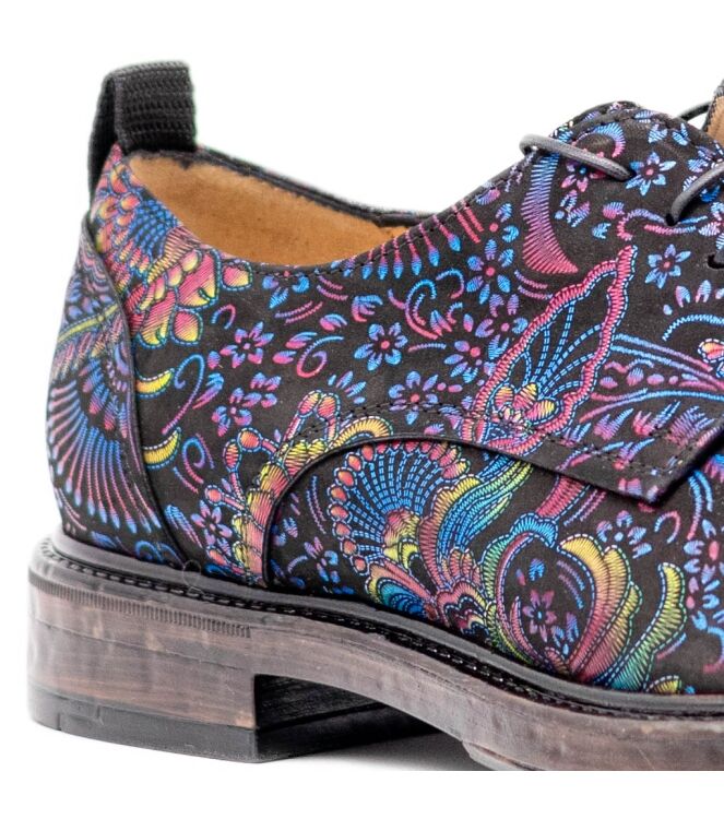 Conhpol Conhpol heren veterschoenen multi Black Conhpol Heren Veterschoenen in Zwart online kopen