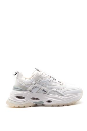 buffalo Buffalo Platform Shoe Laces White for Men