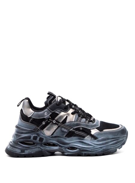 Buffalo Buffalo Platform Shoe Laces Grey for Men