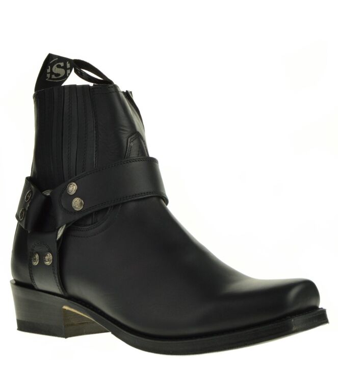Sendra Heren Western Boots in Zwart online kopen
