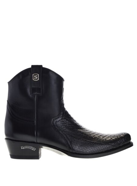 Sendra boots Heren western boots zwart python