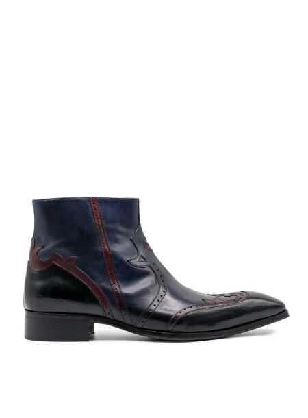 Jo ghost Heren enkelboots zwart blauw