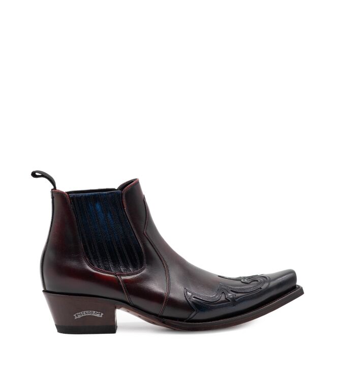 Sendra Boots Sendra Boots heren westernboots rood Hurricane Ducados Hurr Rojo Sendra Heren Enkellaarzen in Bordeaux online kopen