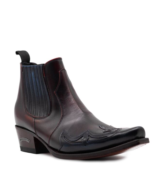 Sendra Boots Sendra Boots heren westernboots rood Hurricane Ducados Hurr Rojo Sendra Heren Enkellaarzen in Bordeaux online kopen