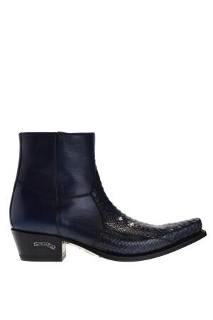 Sendra Boots heren western boots blauw