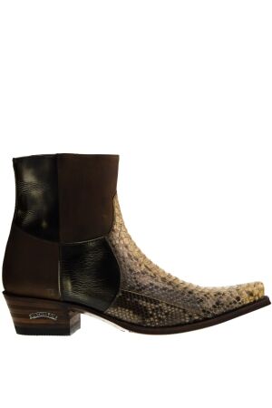 Sendra Boots heren enkellaarzen bruin