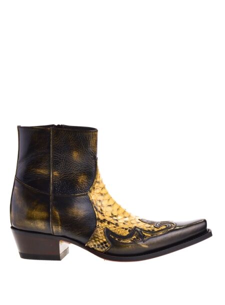 Sendra boots Heren western boots bruin python