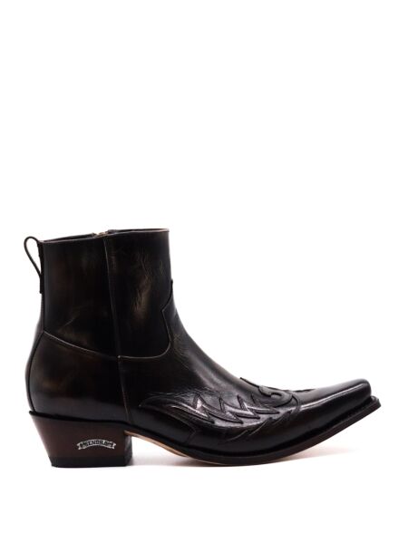 Sendra boots Heren western boots donker bruin