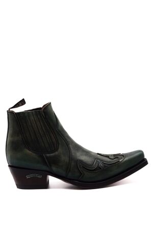 Sendra Boots heren western boot groen