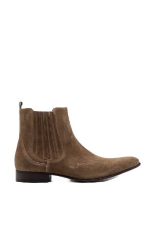 Taft Shoes heren chelseaboots donker beige