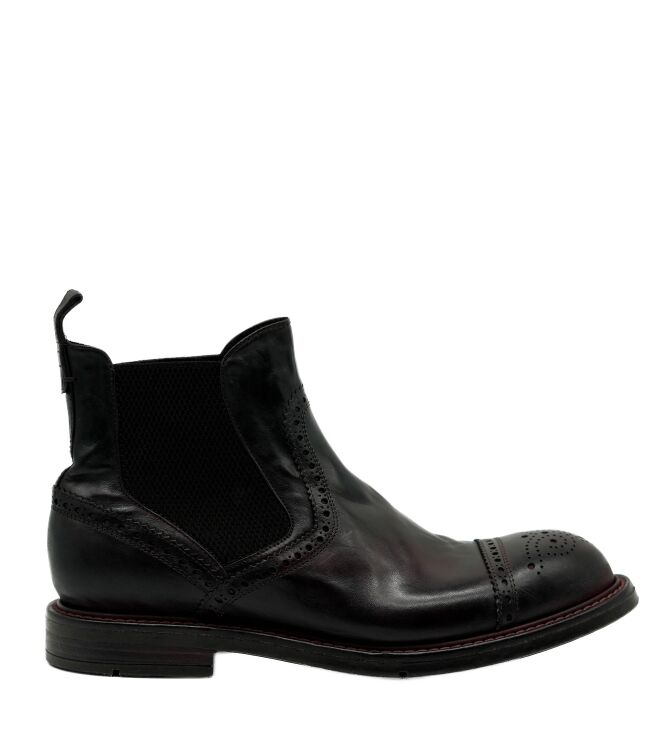 lemargo lemargo heren enkelboots donker rood Horse Mosto Aldo T.Moro lemargo Heren Enkelboots Donker Rood