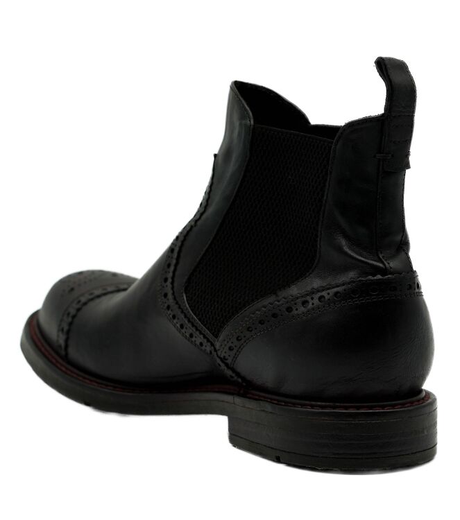 lemargo lemargo heren enkelboots donker rood Horse Mosto Aldo T.Moro lemargo Heren Enkelboots Donker Rood