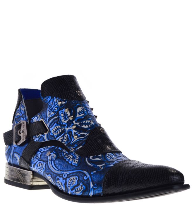 New Rock Heren Enkellaarzen in Blauw online kopen