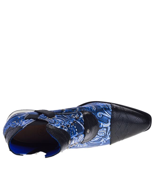 New Rock Heren Enkellaarzen in Blauw online kopen