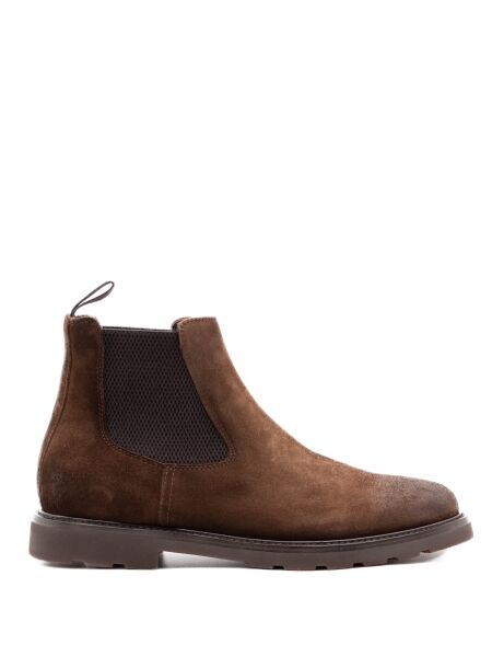 Rossano bisconti Heren chelseaboots bruin suede