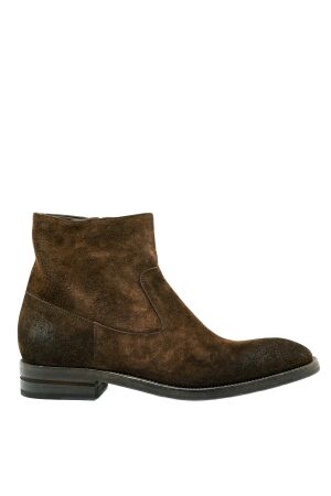 Fabrizio Silenzi heren chelseaboots bruin suede