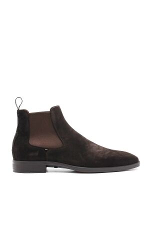 Greve heren chlsea boots bruin suede